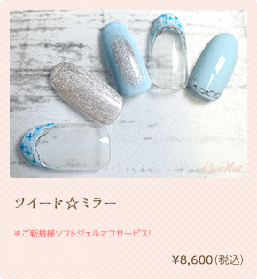 オーロラ×ミラー☆FOOT　¥9,200（税込）